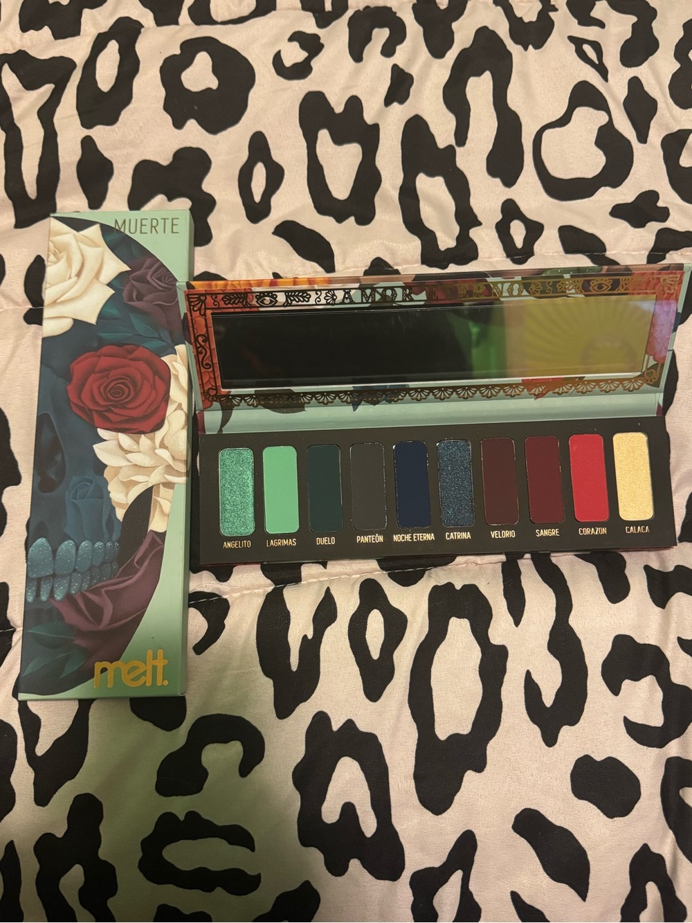 Melt Cosmetics Muerte Eyeshadow Palette — NIB